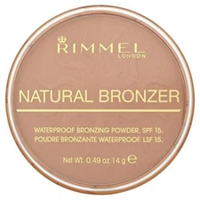 Rimmel London Natural - 022 Sun Bronze - Bronzer, Matte Finish, 0.49Oz