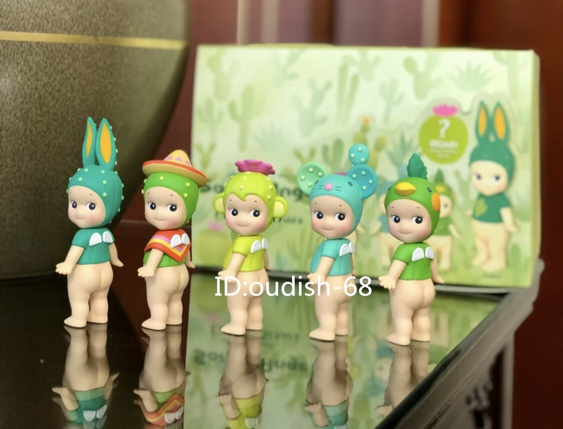 5 PCS Sonny Angel Cactus Series Mini Figure Confirmed Blind