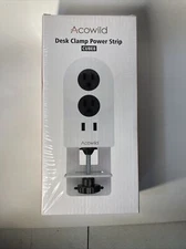Desk clamp power strip