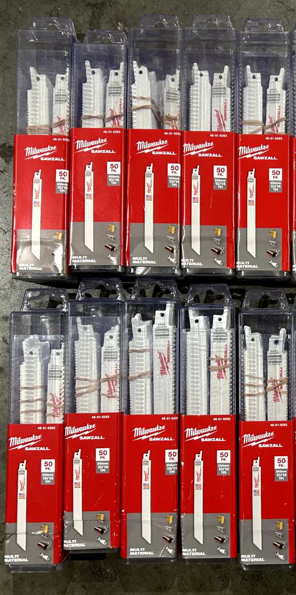 Lot of 10 Milwaukee 48-01-6293 Sawzall Balades 10/14 TPI 8 in. Multi Mat 50pks