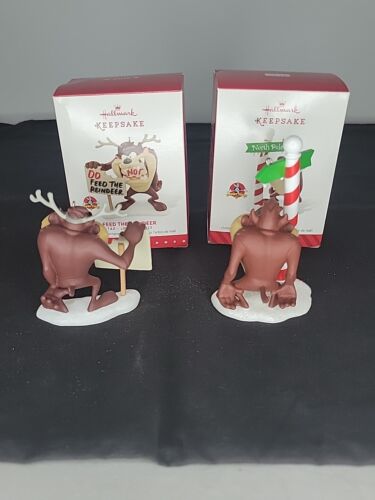 2014 & 2015 Hallmark Keepsake Taz Looney Tunes - Picture 2 of 5