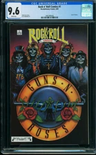 Rock 'n' Roll Comics 1 CGC 9.6 1989 Guns n' Roses! - RARE 1st Print - P4 398 cm