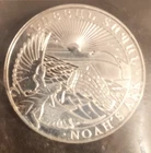 Republic of Armenia Noah's Ark 200 Dram BU 1/2 oz .999 Fine Silver Coin