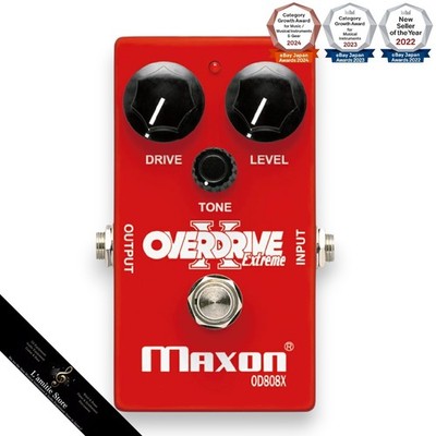 Maxon OD808X Overdrive Extreme Effektpedal für Gitarre OD808 Japan neu