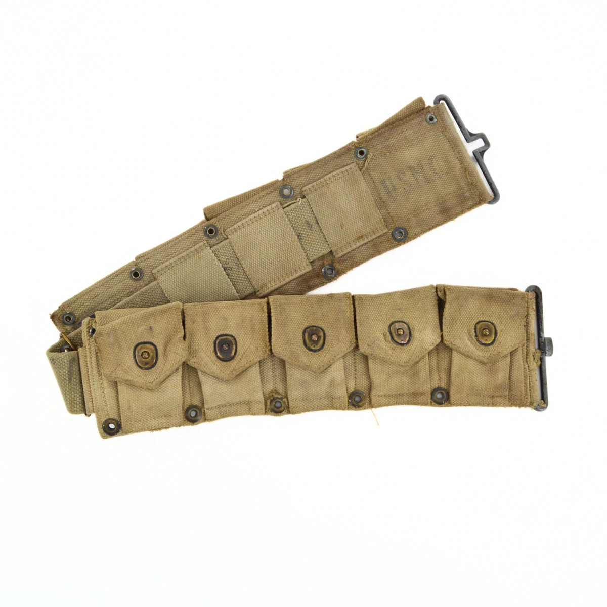 Garand Cartridge Belt In Original Ww Ii Us Field Gear & Equipment