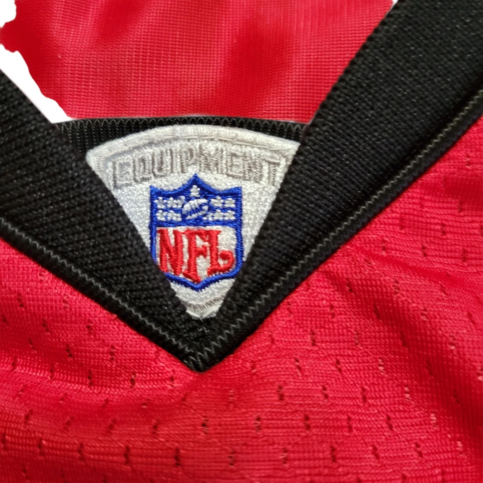 Camiseta Reebok Atlanta Falcons Michael Vick NFL tamanho grande juvenil - Imagem 3 de 4