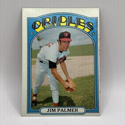 Jim Palmer 1972 Topps Baseball Card #270 Near Mint Hall of Fame Legend