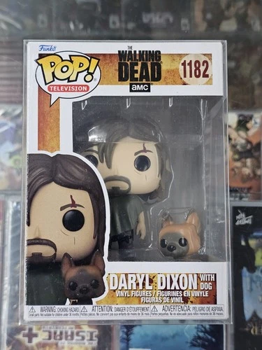 Funko Pop! Vinyl: The Walking Dead - Daryl Dixon with Dog #1182