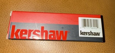 Kershaw 1429 Runoff Button Lock KVT Flipper Knife 3.1'', Reversible Clip
