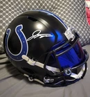 New ListingJohnathan Taylor  autographed replica full size helmet