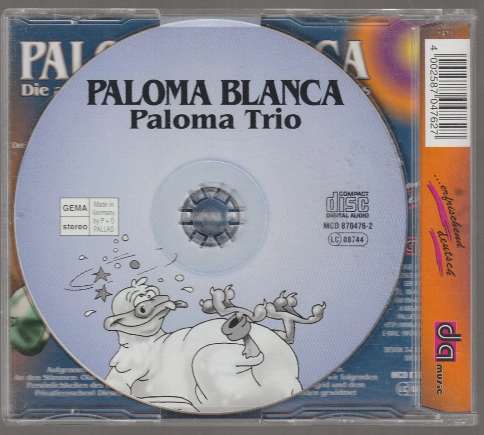 Paloma Trio - Paloma blanca (1999) [5 Track Maxi-CD] - Bild 3 von 3