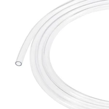 PVC Clear Hose Vinyl Tubing 4.5mm ID 6.5mm OD 2m Flexible Lightweight