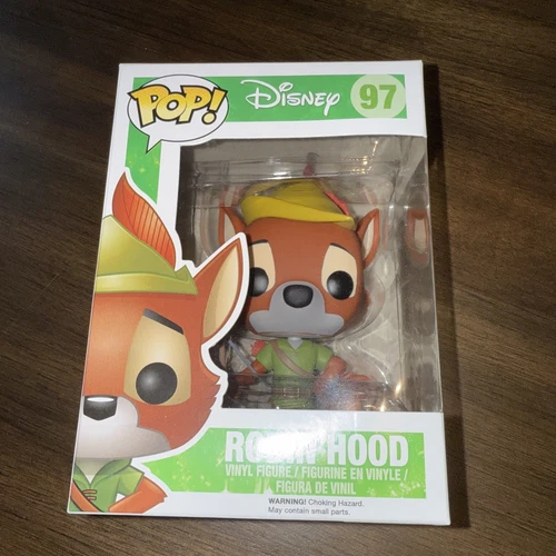 Funko Pop! Disney #97- Robin Hood Vinyl Figure NIB