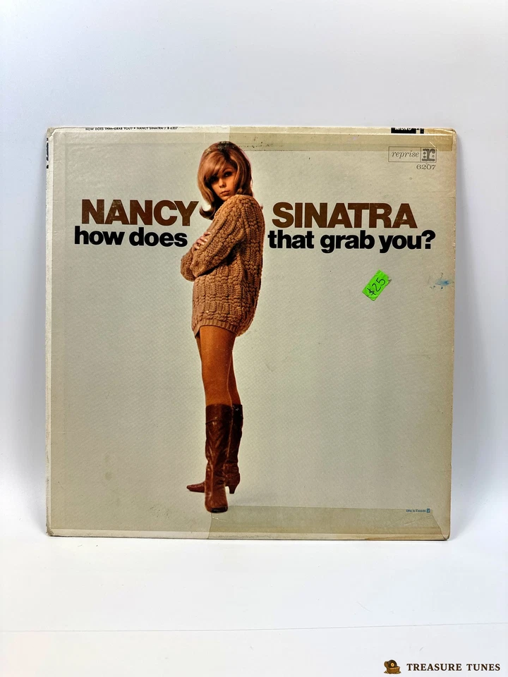 Nancy Sinatra - How Does That Grab You? Vinyl LP [1966] RS 6207 - Image 2 of 4