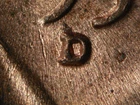 HIGH GRADE MINT ERROR 1950-D LINCOLN WHEAT CENT RPM#10  BU
