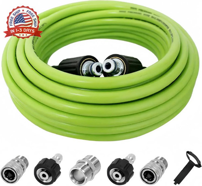 #ad Pressure Washer Hose 50FT for Power Washer 5800 PSI Kink Resistant Pressure Was $55.23