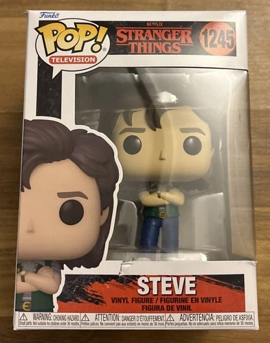 Funko Pop! Stranger Things Steve Harrington #1245  VAULTED