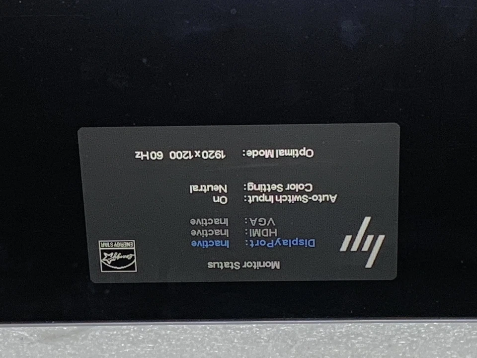 HP EliteDisplay E243i 24" Widescreen 1920x1200 16:10 IPS Monitor ONLY |TESTED| - Image 2 of 4