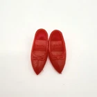 Vintage Ideal Tammy Sindy Doll  RED Kitten Heel BOW Shoes D86