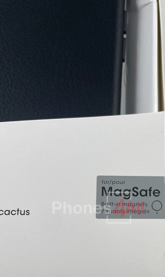 Otterbox Symmetry Series Material Cuero Cactus iPhone 16 - Negro Foto 4 de 4