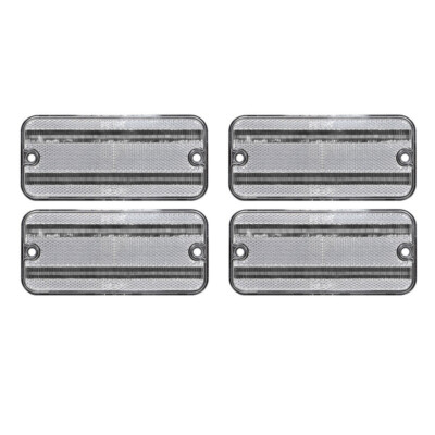 4x Clear For 1968-1972 Chevy C10 GMC C15 C25 K15 Pickup LED Side
