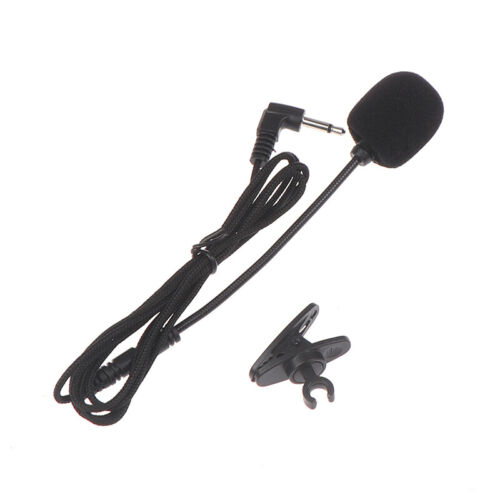 3.5mm Mono Plug Clip on Lavalier Lapel Mic Microphone for AmplifierJ.KNQ Fp.x$ - Afbeelding 1 van 12