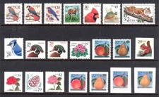 2476-2495A FIRST FLORA & FAUNA SET  *21 STAMPS* MINT-NH