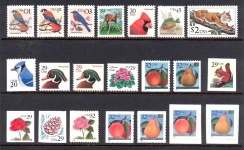 2476-2495A FIRST FLORA & FAUNA SET  *21 STAMPS* MINT-NH - Picture 1 of 1
