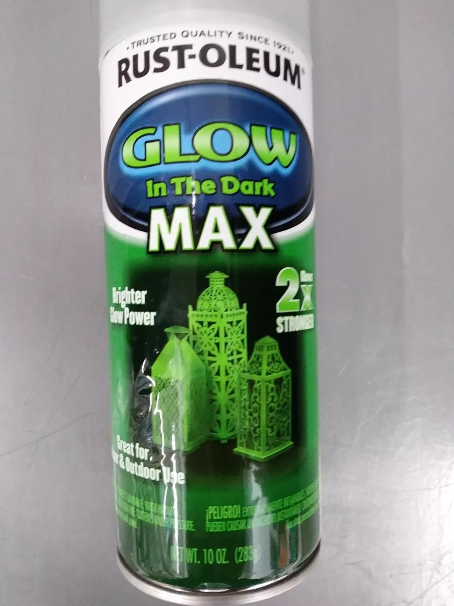 Rust-Oleum 278733 Specialty Spray Paint 10 oz, Glow in the Dark Max New