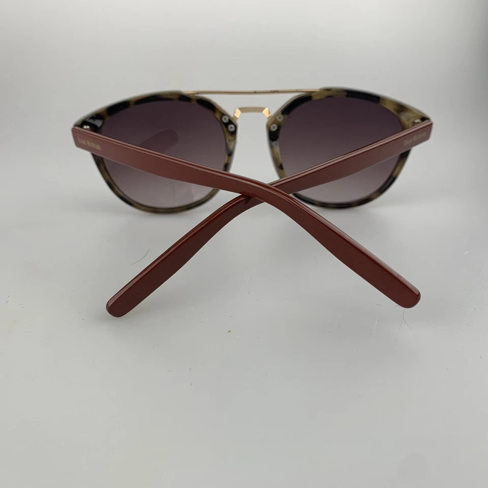 Gafas de sol Isaac Mizrari mod. IM31229 Tonos de aviador redondos rojos tortuga Foto 4 de 4