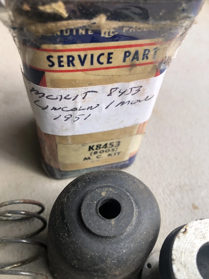Lincoln Mercury 1951 kit de reparación de cilindro maestro K 8453 Foto 3 de 4