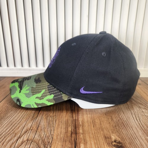 TCU Horned Frogs Nike 1Size Camo Bill American Flag Strapback Hat Cap Black NCAA - Picture 6 of 11