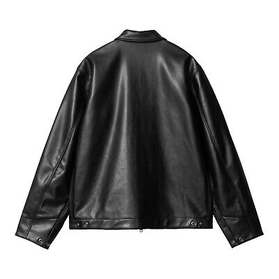 Carhartt WIP Detroit Leather Jacket Black Size XS-XXL | eBay Carhartt WIP Detroit Leather Jacket Black Size XS-XXL | eBay