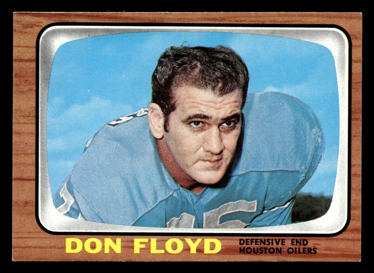 1966 Topps #54 Don Floyd Ex-Mint Oilers
