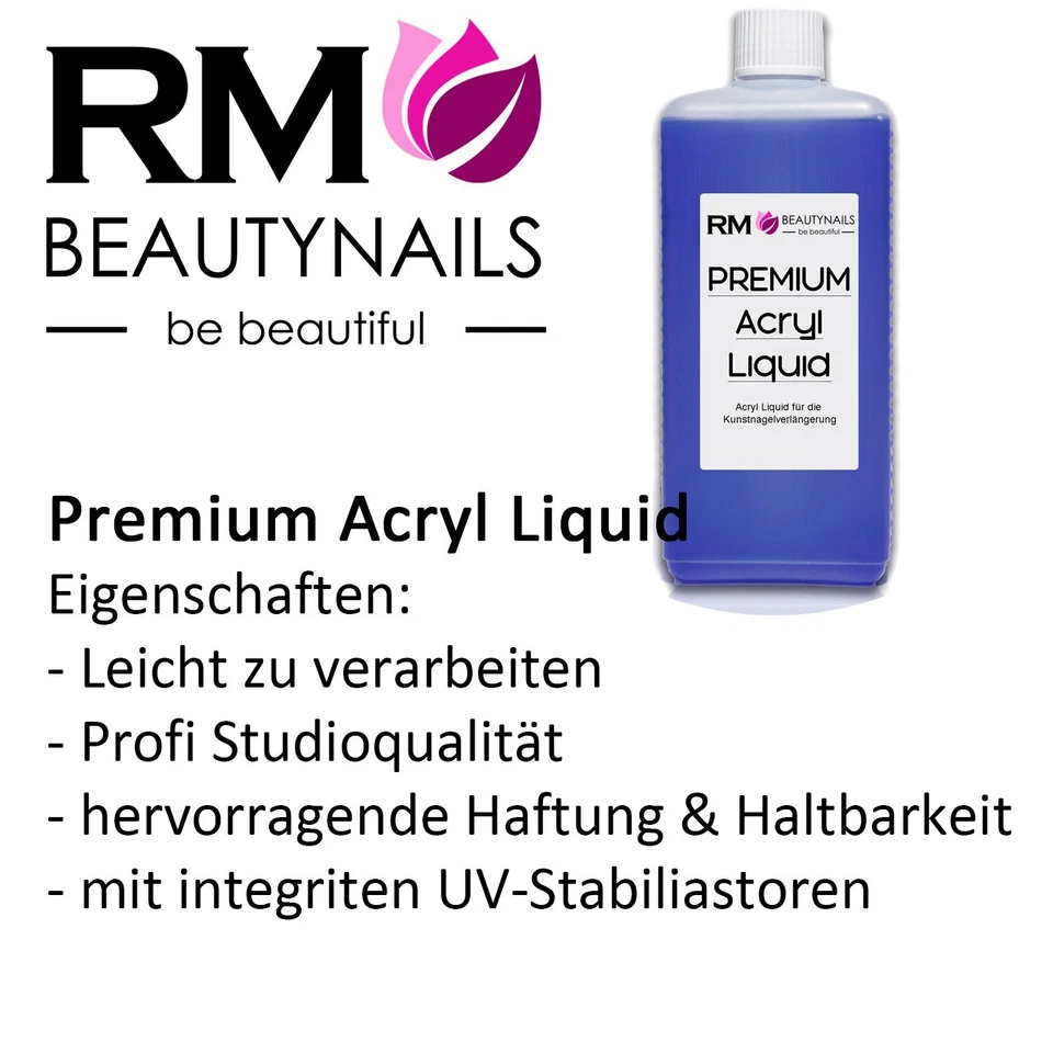 500ml Nail Acryl Liquid Flüssigkeit Primerless Violett mit Sun-Blocker Nails - Bild 2 von 3