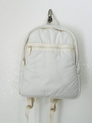 NWT Lesportsac Sheen Backpack Pina Colada Cream Off White  display picture 2