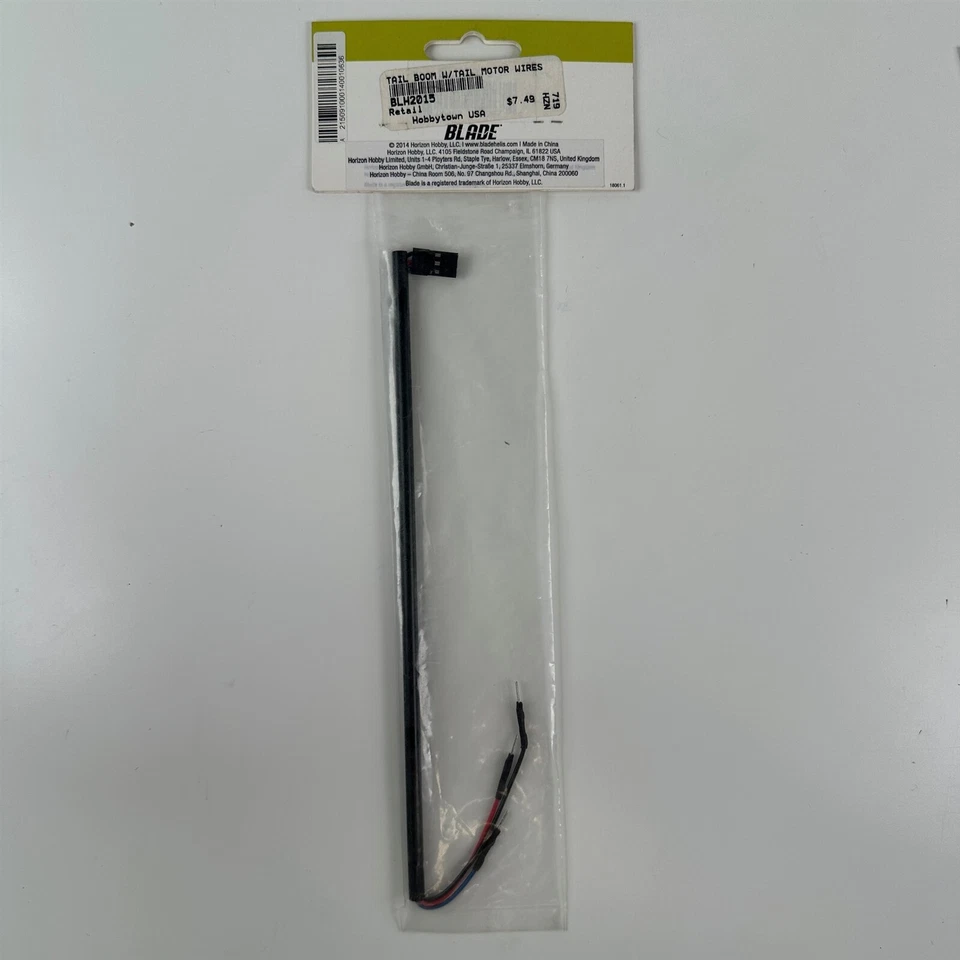Blade BLH2015 200SRX T-Boom w/ Motor Wires NEW - Image 2 of 2