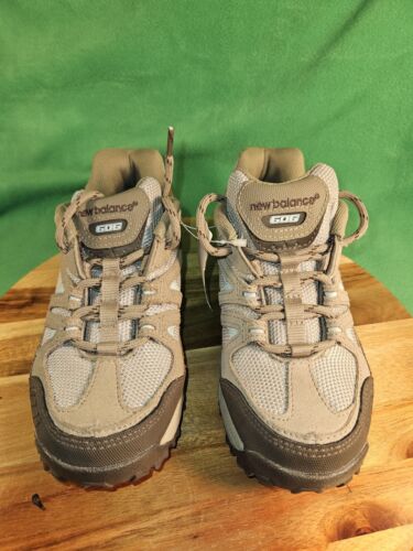 New Balance Hiking Sneakers Lace Up Flats WW606BR Brown Suede Womens 6 B NEW - Picture 3 of 8