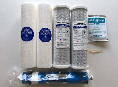 HYDRO-LOGIC STEALTH SMALL BOY 100 COMPLETE FILTER PACK - 24 GPD MEMBRANE