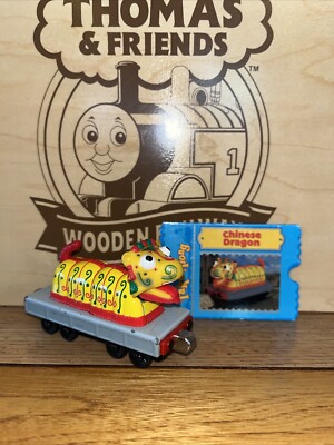 CHINESE DRAGON! THOMAS FRIENDS TRAIN TAKE ALONG N PLAY DIECAST  Collector Card !