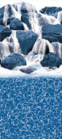 24' Ft Round Overlap Waterfall Above Ground Swimming Pool Liner-20 Gauge on sale 24' Ft Round Overlap Waterfall Above Ground Swimming Pool Liner-20 Gauge on sale