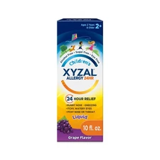 Xyzal Children's 24 Hour Allergy Relief Medicine for Kids, Levocetirizine...