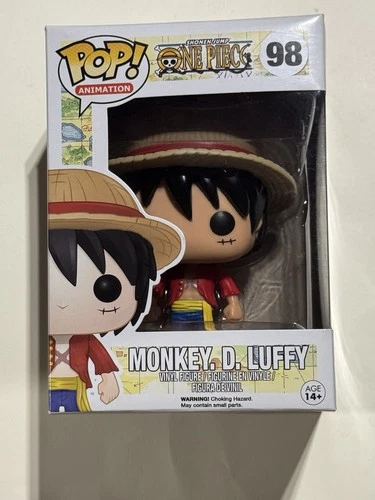 Funko Pop! One Piece Glossy Hair Monkey D. Luffy #98 JJL160309 2016