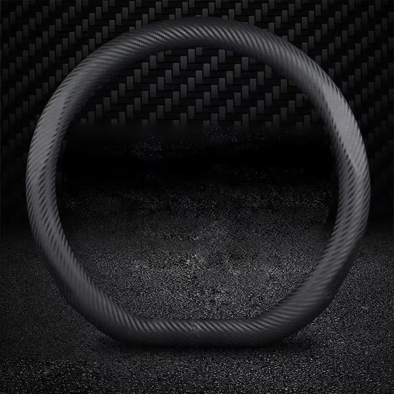 Cubierta volante fibra carbono 15"38cm para BMW todos los modelos 1960-2026 Foto 4 de 4