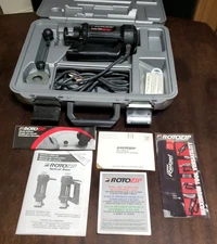 Good Used ROTOZIP SCS 01 Spiral Saw in Case with Circle Cutter, Blades & Manual