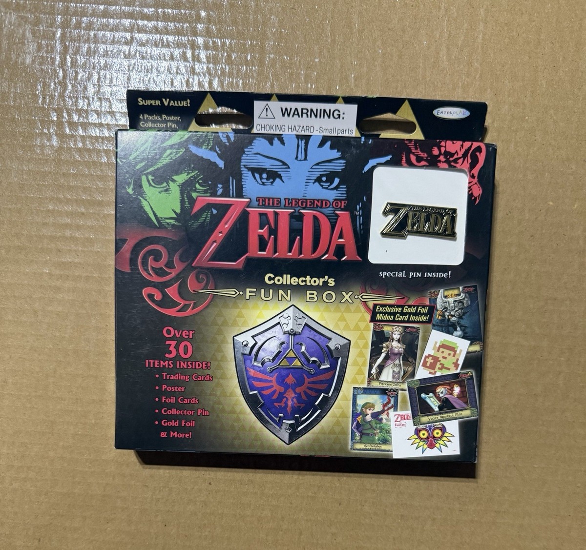 Enterplay Legend of Zelda Trading Card - Pack of 4 for sale