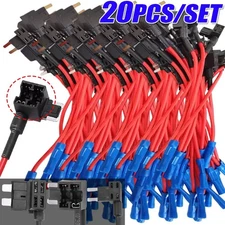 1/10/20pcs Car Fuse Box Electrical Appliances Mini Small Medium Blades Holder 