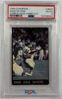 1968 Champion Corn Flakes Football Gale Sayers #3N40 PSA 2