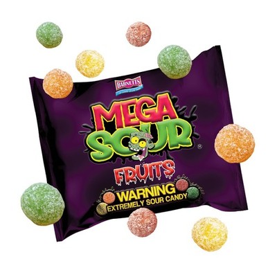 Barnetts - Mega Sour Candy Fruits 104g - Trendy Sweet Bags - 
