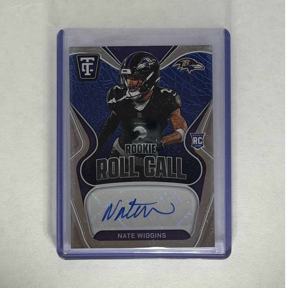 Nate Wiggins Panini Totally Certified Roll Call Autographs #RRCNWS Base
